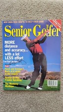 Tom Weiskopf signed Senior Golfer magazine