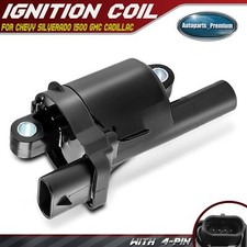 Round Ignition Coil for Chevy Silverado 1500 Suburban GMC Sierra 1500 Cadillac