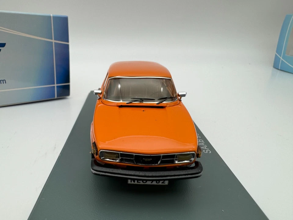 Orange Saab 99 Combi Coupe 1975 Neo 1/43 #106 - Image 3 of 4
