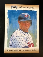 2003 Portraits Materials Combo Bronze #128 Michael Cuddyer Bat-Jsy #'d #'d 36/50