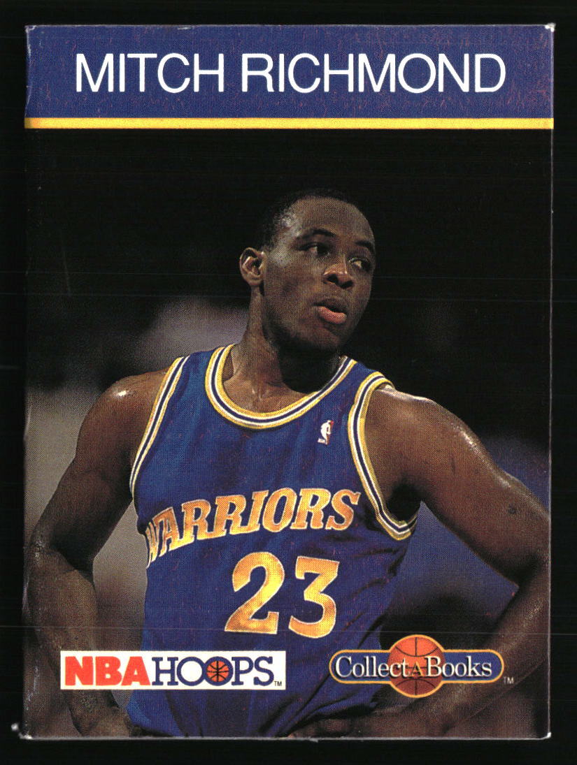 Mitch Richmond 1990 Hoops CollectABooks #9  Basketball Card