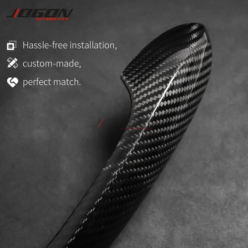Cubierta de manija de puerta de automóvil seca fibra de carbono para Toyota GR Supra TRD A90 MK5 2019-2021 - Imagen 4 de 9