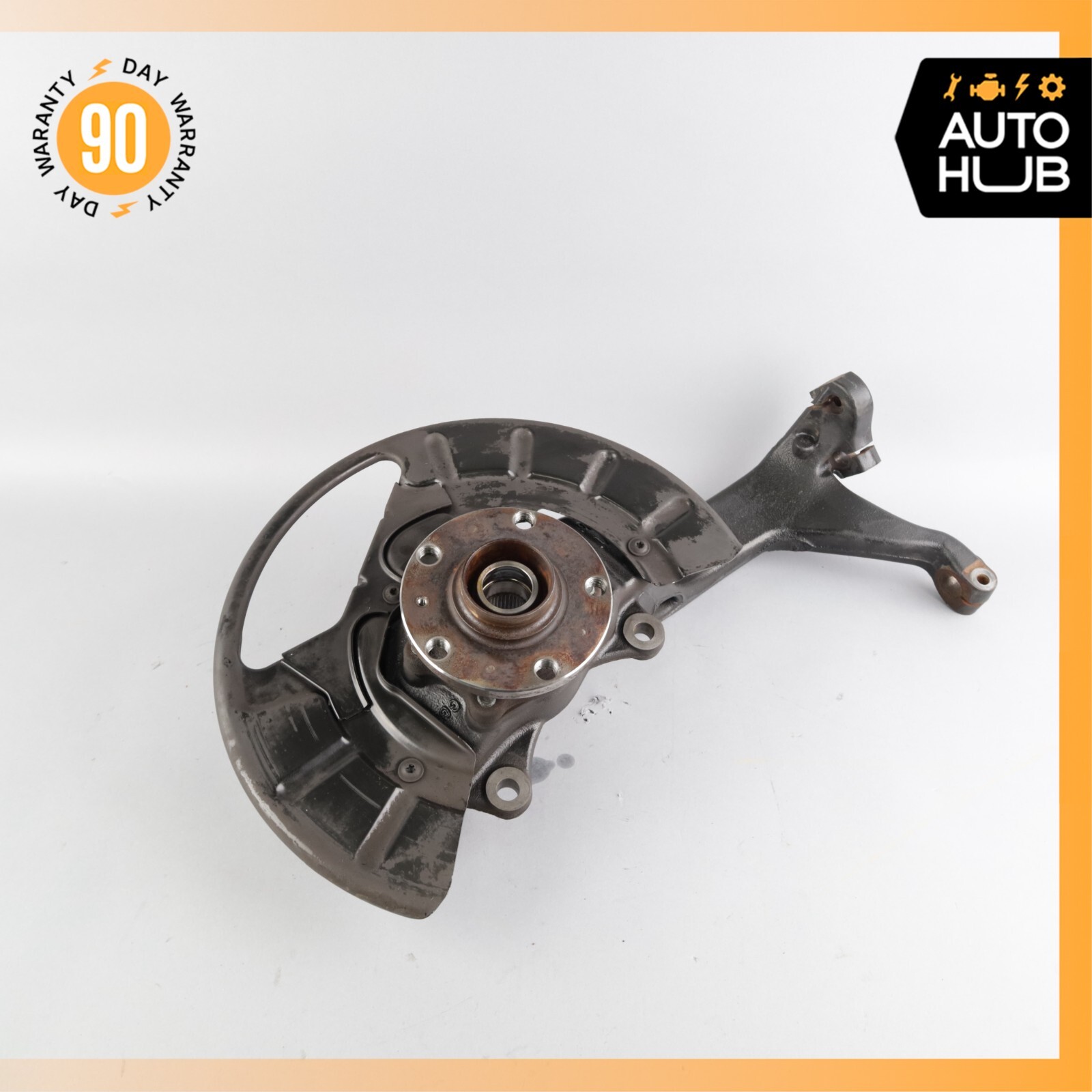 03-07 Bentley Continental GT Coupe Front Left Side Spindle Knuckle Hub OEM 81k