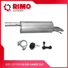 VW Passat B5 + B5 FL 1.8T 2.0 1996-2005 Endschalldämpfer Mit Montagesatz Auspuff