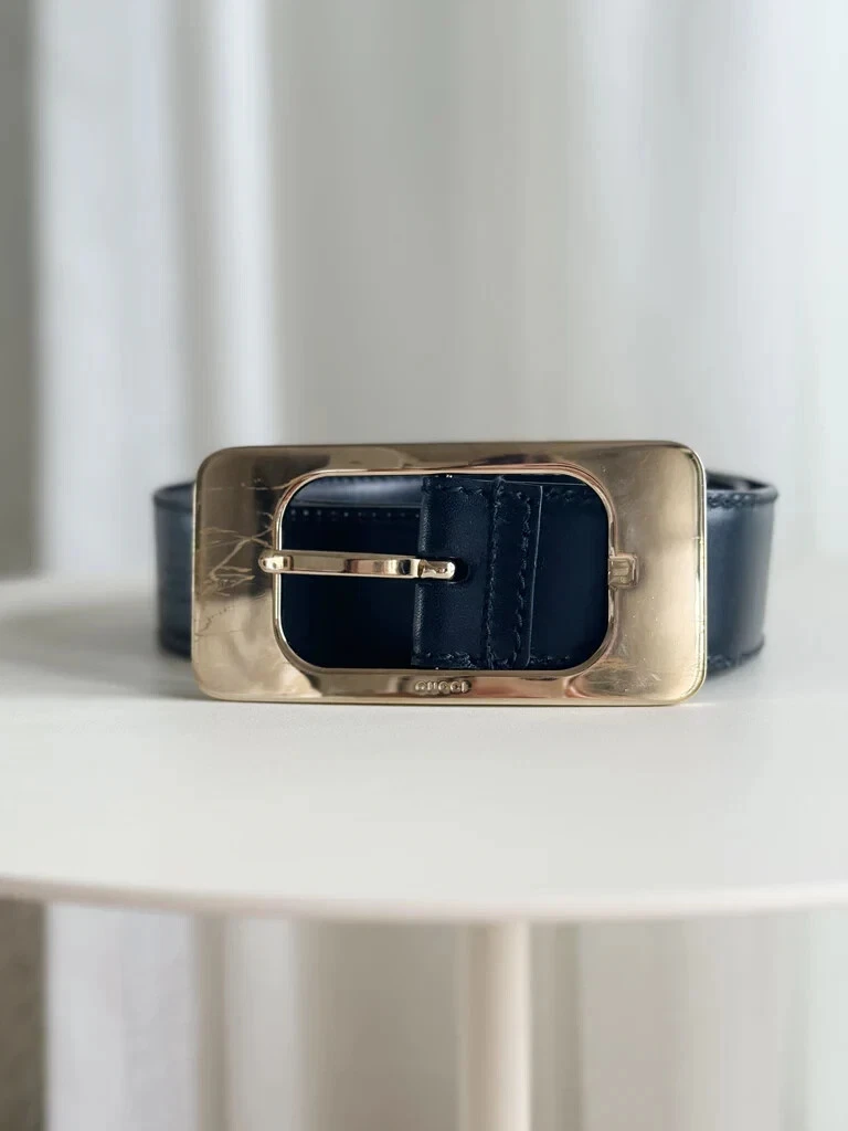 Ceinture cuir GUCCI (TAILLE 34)