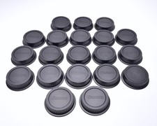Genuine Canon EOS Rear Lens Cap Lot Qty-20 E EF EF-S Mount Lenses T1653