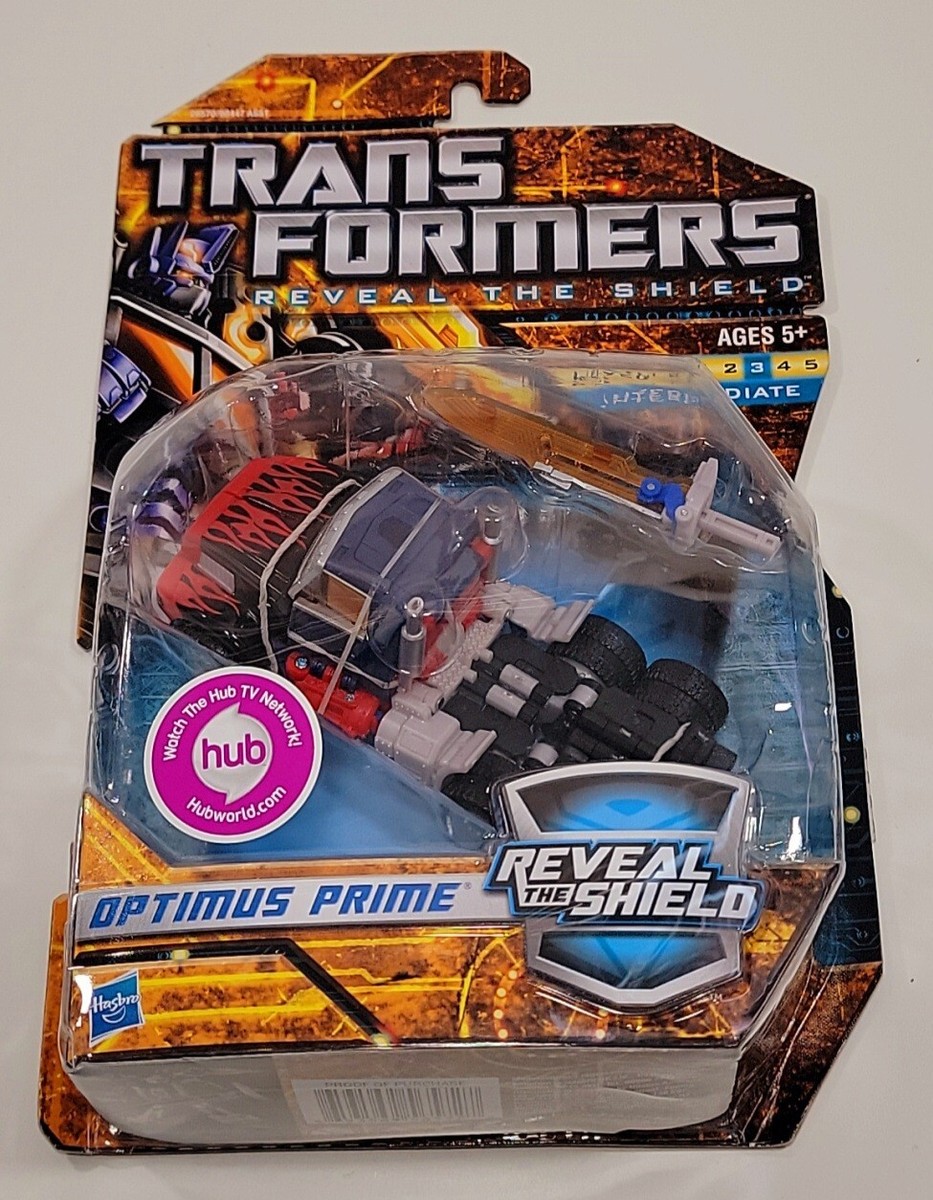 2010 Transformers Reveal The Shield Optimus Prime Deluxe Class