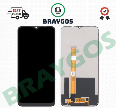  Ersatz für OPPO REALME C25Y RMX3265 RMX3268 Touchscreen LCD Display schwarz