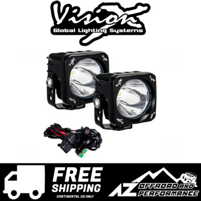 Vision X 3.0'' CG2 DUAL HIGHEST QUALITY SINGLE CANNON SQUARE LED LIGHT KIT