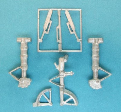 SAAB Lansen Landing Gear for 1/48th  Scale Tarangus Model - SAC 48249