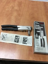 Sears Craftsman Dual Position Riveter  - 9 74747  1/8" 5/32" 3/16" nose pieces