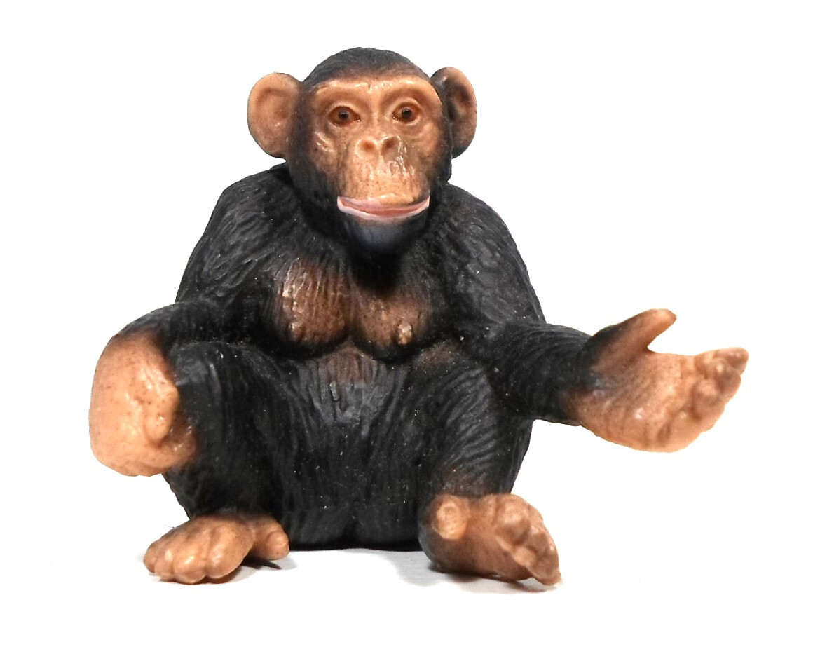 SCHLEICH 2001 #14191 CHIMPANZEE FEMALE PVC FIGURE FIGURINE WILD