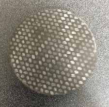 Taz 460 Aftermarket Center Wheel Cap Dc-0230 Black Carbon Fiber