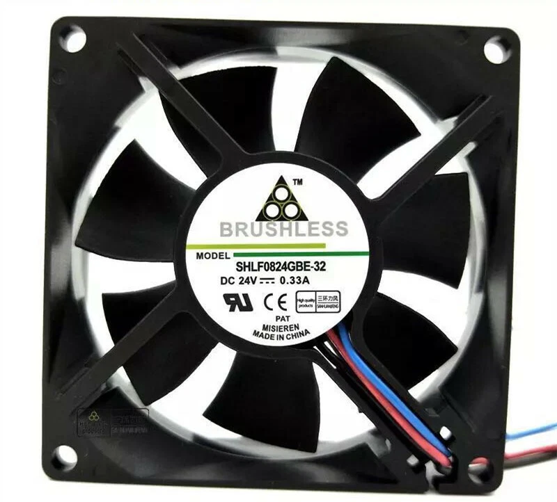 Delta AFB0824SH-ROO 8025 24V 0.33A 8CM  Double-ball Inverter Fan - Image 3 of 4