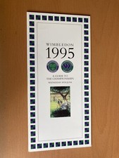 WIMBLEDON 1995 PRZEWODNIK PO MISTRZOSTWACH ŚRODA 28 CZERWCA TENIS