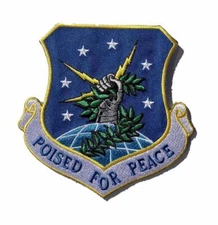 Poised For Peace  91st Missile Wing Patch – Plastic Backing