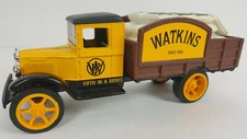 NEW Ertl 1931 Hawkeye Truck WATKINS Replica Die-Cast Collectible Bank 1:34 Scale