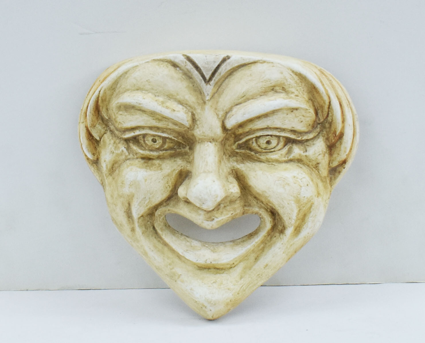 Ancient Greek Theater Comedy small Mask eBay