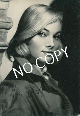 Original Autograph Signed May Britt C1.49