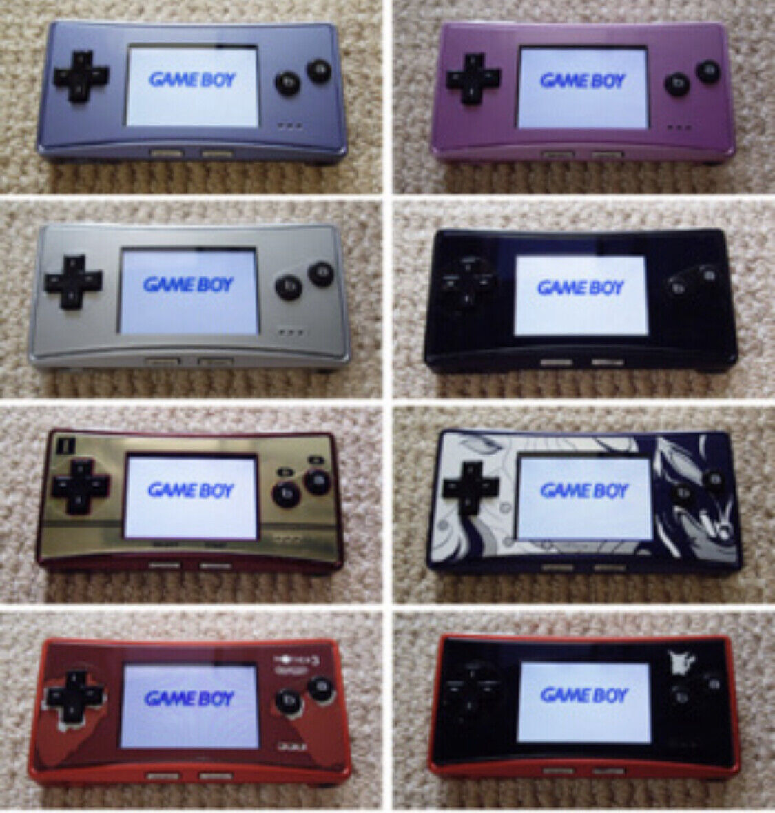 Nintendo Game Boy Choice color GBA Region Free eBay