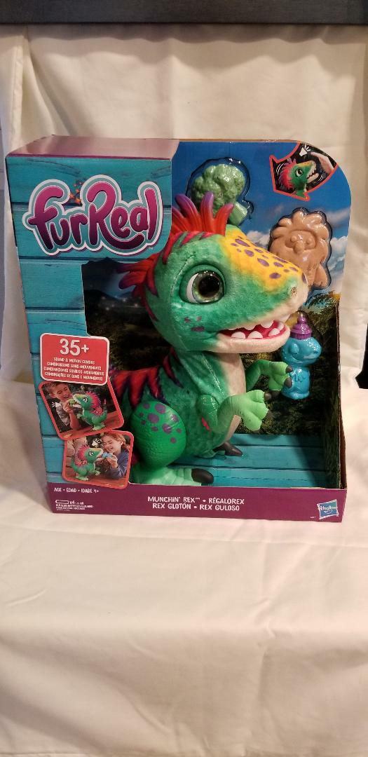 rex glotón furreal friends