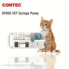 Veterinary SP950-VET Syringe Pump Infusion Injection 2.8'' rechargeable Alarm
