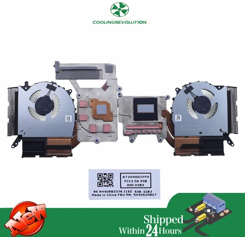 Laptop CPU GPU Heat sink Fan for Lenovo Legion Pro 5 16IRX8 5H40S20807 40S20808