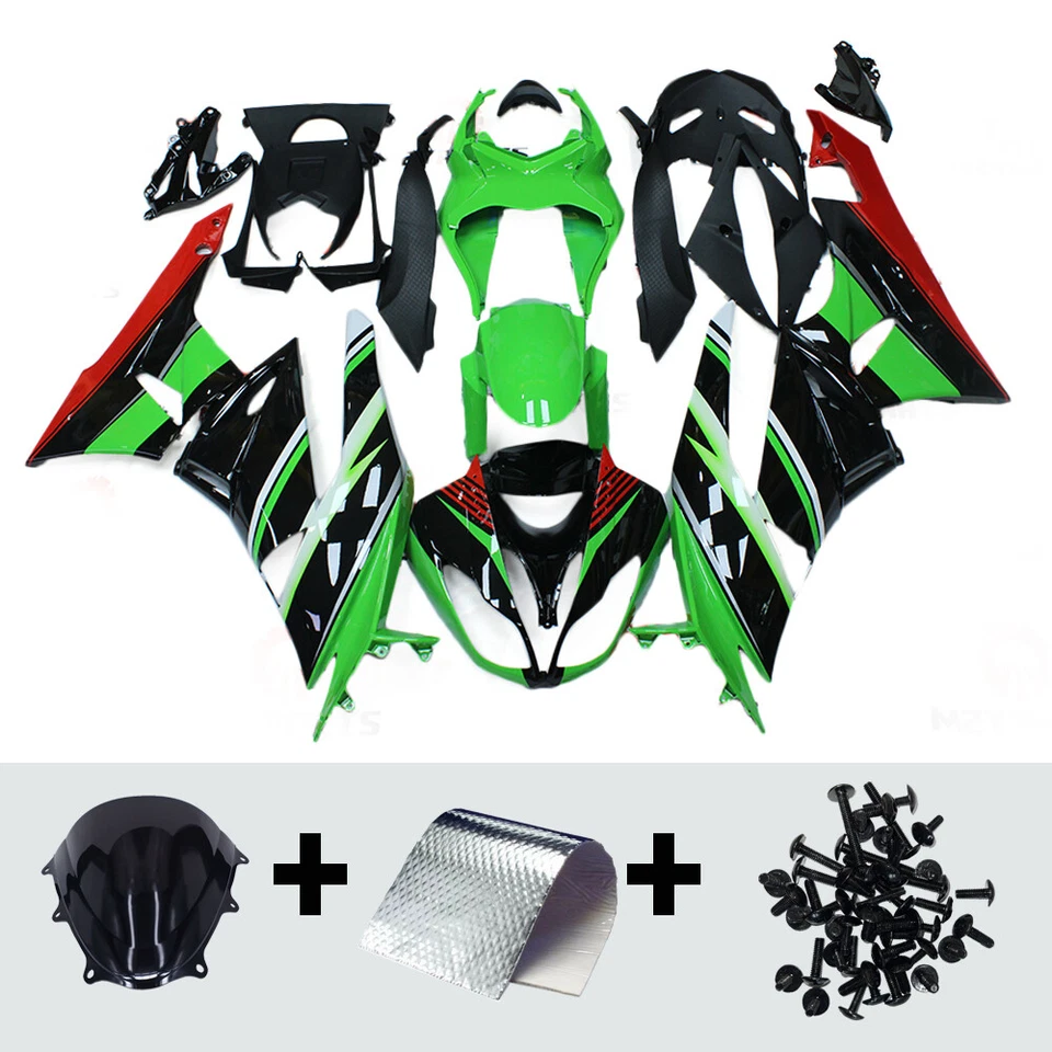 Kit de carenados de inyección para carrocería de plástico Kawasaki Ninja ZX6R 636 2009-2012 Foto 4 de 4