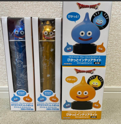 Dragon Quest AM Slime & Slime Beth Edelstahl Flasche & Innenbeleuchtung Set