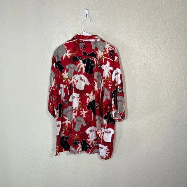 Reyn Spooner Sports Shirt MLB Arizona Diamondbacks Mens XXL Floral Hawaiian - Image 4 of 4