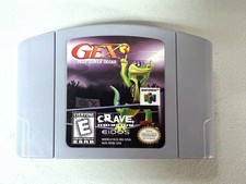 Gex 3: Deep Cover Gecko Nintendo 64 N64 Game Tested + Working & Authentic