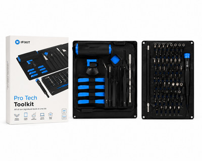 iFixit Pro Tech Toolkit 64 Bit Electronics Repair Kit Phone Laptop Tablet NEW