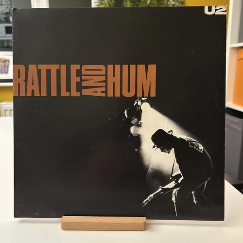 U2 - RATTLE AND HUM 1st UK Island Records U27 Press 1988 Live 2xLP EX/EX