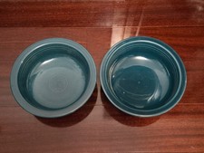 Pair (2) Homer Laughlin Fiesta 8  JUNIPER Veg...