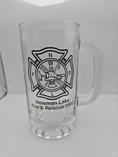 Newman Lake Washington Fire & Rescue Beer Mug Glass