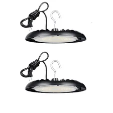 RMC UFO LED High Bay Light 150W 16500LM 5000K Daylight,with US Plug,AC120V,No...