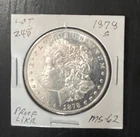 1878 S Morgan Silver Dollar, Brilliant  Condition
