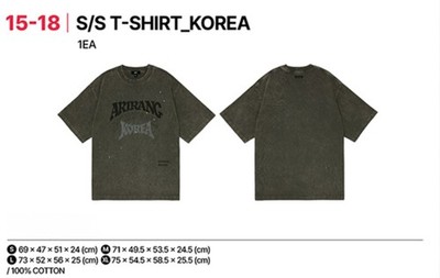 BTS WORLD TOUR ARIRANG IN GOYANG OFFICIAL MERCH CONCERT OFFLINE MD