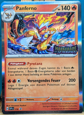 POKEMON - Black Star Promo - Panferno - SVP 116 - deutsch