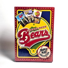 The Bad News Bears Triple Play Collection&mdash;DVD Box Set&mdash;NEW & SEALED (M8-17)
