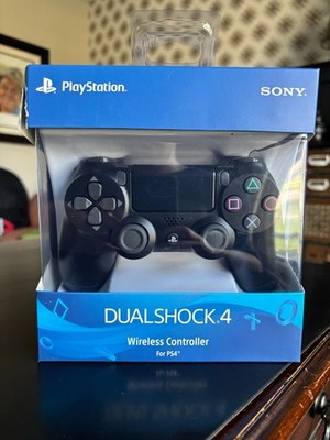 Sony PlayStation 4 PS4 DualShock Wireless Controller Jet Black - Damaged Box
