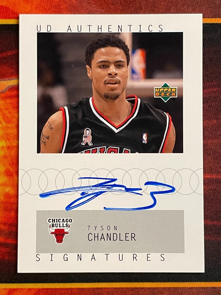 Tyson Chandler Basketball Autographed Sports Trading Cards