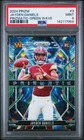 2024 Panini Prizm Prizmatic #3 Jayden Daniels Prizmatic-Green Wave PSA 9