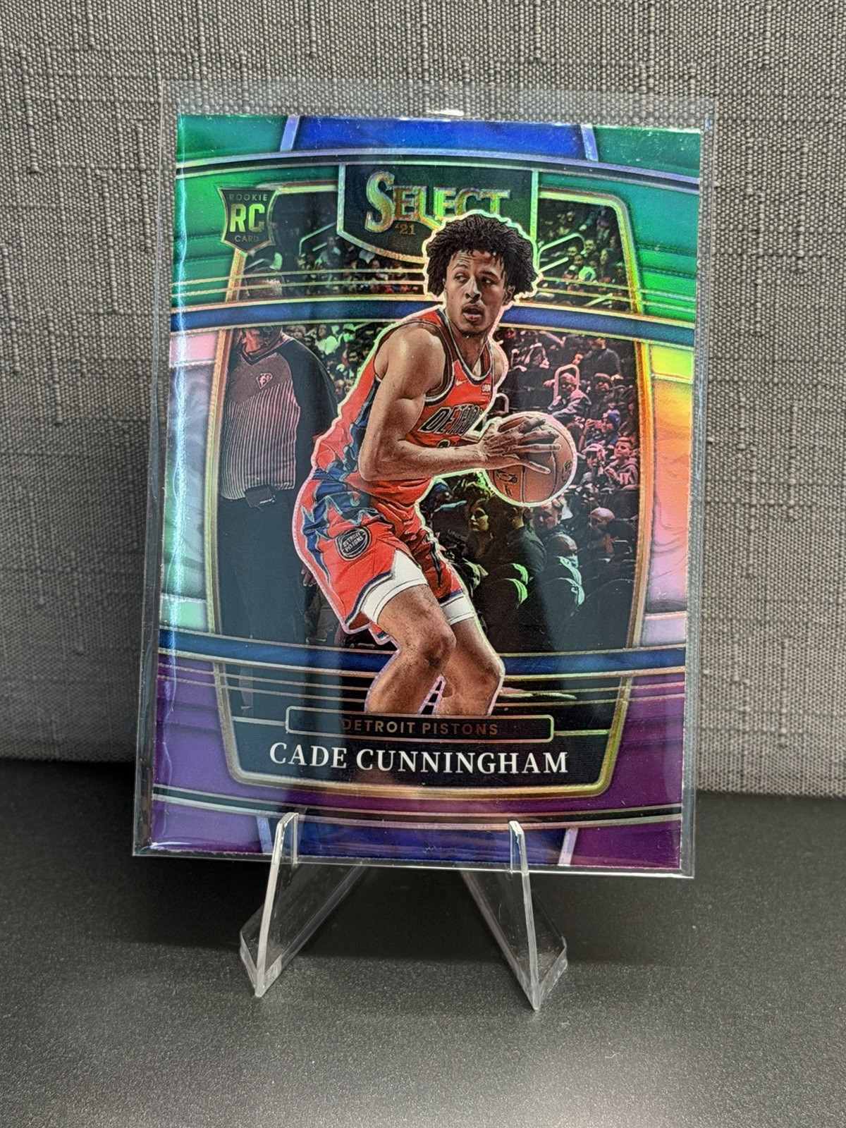 2021-22 Panini Select - Concourse Cade Cunningham #11 Tri-Color Prizm (RC)