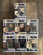 Lot of 7 New Marvel Funko Pops