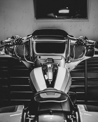 Ape Factory 47 Harley Davidson 12'' schwarz für Streetglide CVO ab 2024