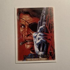 2024 Skybox Marvel Masterpieces '92 #64 Nick Fury Base Trading Card 