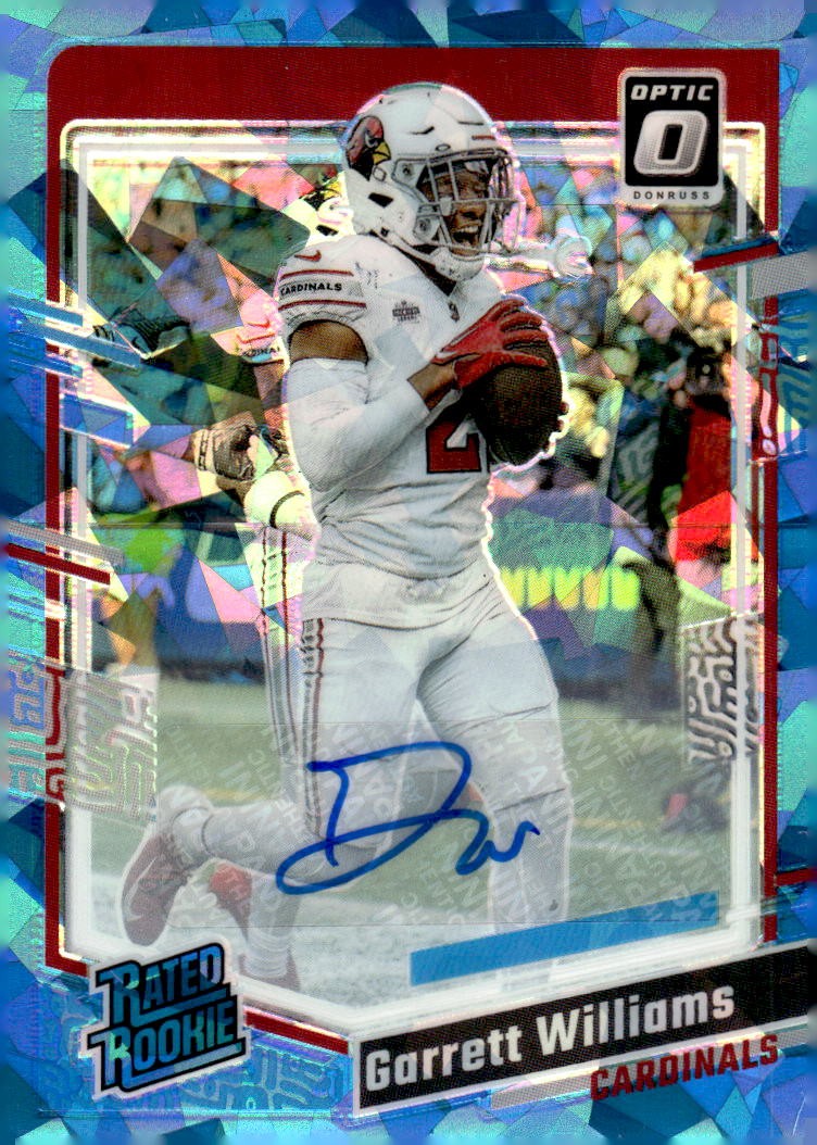 Garrett Williams Panini Donruss Optic #203 Ice