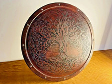 Wooden 24 Viking Shield  Tree of Life Handmade Shield Best Gift