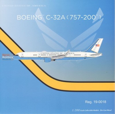 NGM42042 1:200 NG Model USAF C-32A (B757-200) Reg #19-0018